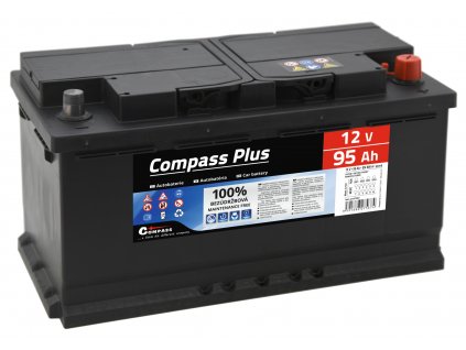 Autobaterie COMPASS PLUS 12V 95Ah 800A am27567