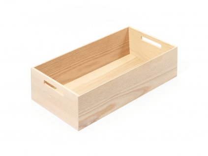KES 009171 LiniQ krabička obdĺžnik s úchytmi 236 x 472 svetlý dub