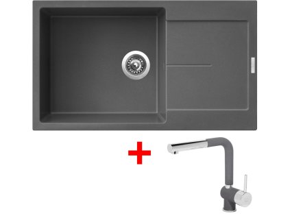 114805 akcni set sinks ultima 860 xxl titanium baterie mix 3 p gr