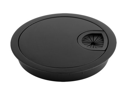 STRONG Průchodka kovová 80 mm černá