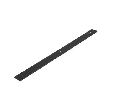 ukoncovaci lista 600 cerna radius 0