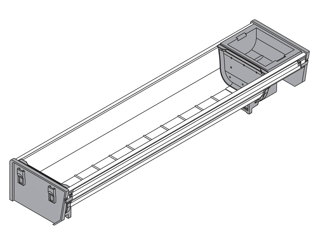 Príborník ZSI.550BI1N Orga-line 103 x 550 mm