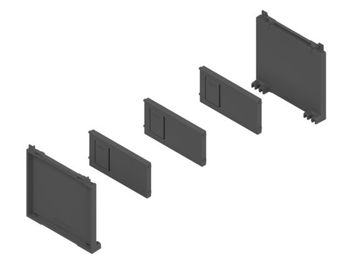 Súprava na fľaše BLUM Ambia-line 100 - sivá
