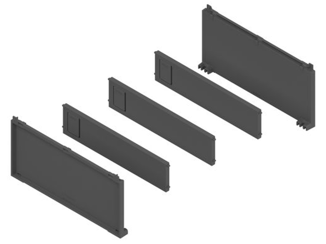 Súprava na fľaše BLUM Ambia-line 200 - sivá