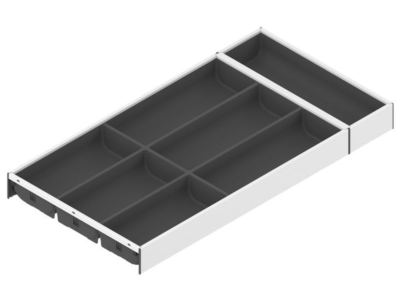 Blum ZC7S600BS3 Ambia-line 300 x 600 mm bielý/sivý