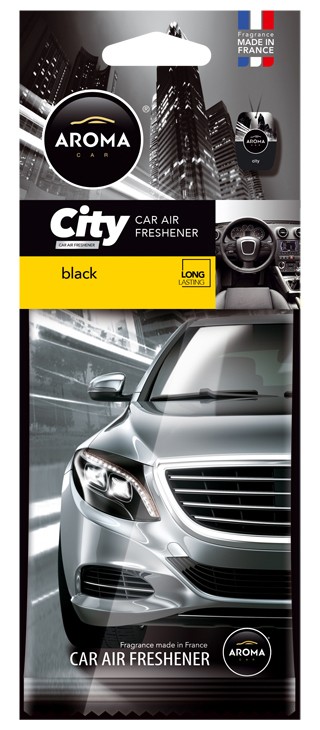 Osvěžovač AROMA CAR CITY BLACK am92667