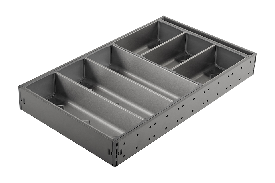 StrongMax príborník 500 x 276 mm 3+3 misek siva