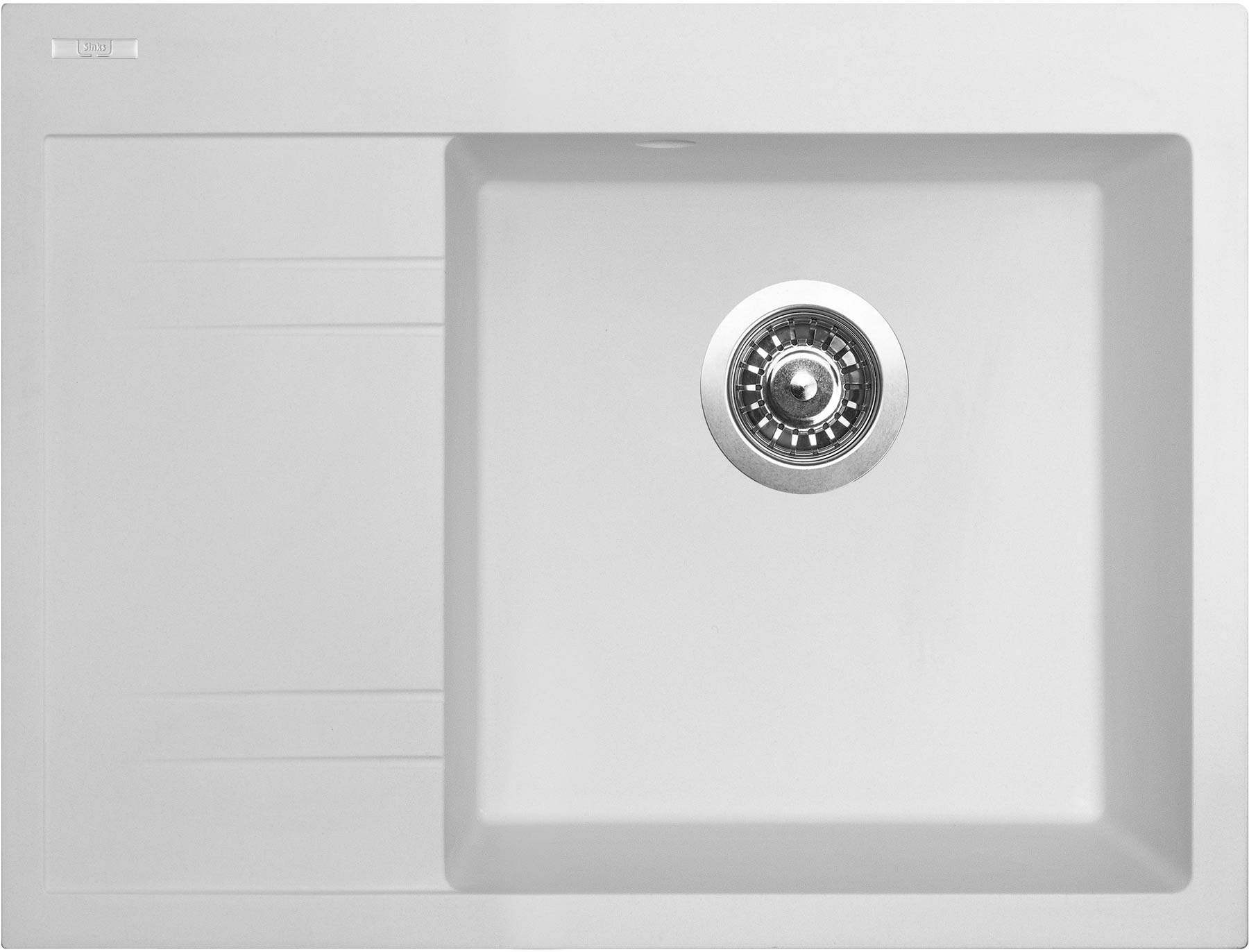 Granitový drez Sinks RIM 650 P Milk