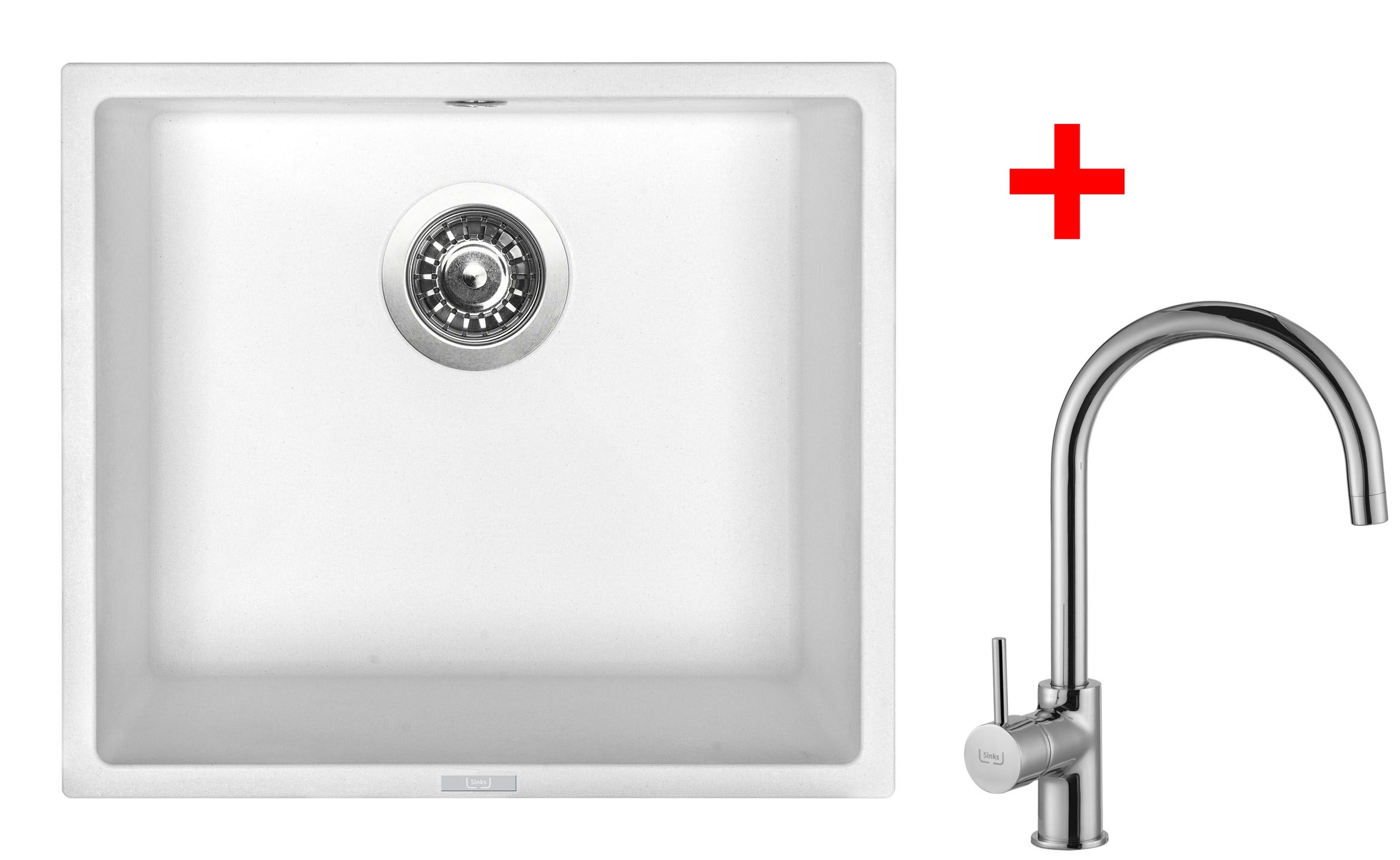 Akčný set Sinks FRAME 457 Milk + batéria VITALIA