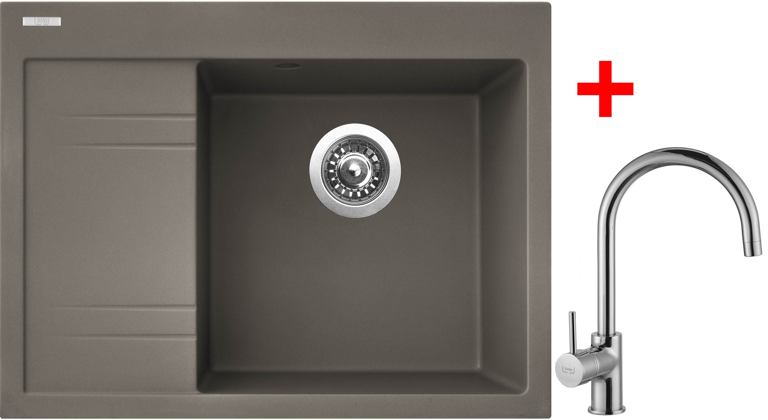 Akčný set Sinks RIM 650 P Truffle + batéria VITALIA