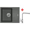 Akčný set Sinks drez LINEA 600 N Titanium + batérie ELKA Chróm + Sinks čistiaca pasta 200g