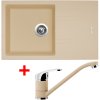 Akčný set Sinks drez LINEA 780 N + batérie PRONTO Sahara + Sinks čistiaca pasta 200g