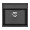 4230 4 granitovy drez sinks solo 560 metalblack