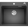 Granitový drez Blanco ETAGON 6 antracit s excentrom a pojezdy  + Sinks čistiaca pasta
