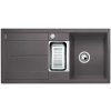 Granitový drez Blanco METRA 6 S F sivá skala s excentrom  + Sinks čistiaca pasta