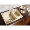 Granitový drez Blanco METRA 6 tartufo s excentrom  + Sinks čistiaca pasta