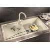 Granitový drez Blanco SONA XL 6 S biela  + Sinks čistiaca pasta