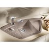 Granitový drez Blanco ZIA 9 E kávová  + Sinks čistiaca pasta