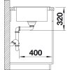 Granitový drez Blanco ELON XL 6 S biela obojsmerný. prev. s excentrom  + Sinks čistiaca pasta
