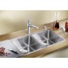 Nerezový drez Blanco ANDANO 340/340 IF nerez hodvábny lesk  + Sinks čistiaca pasta