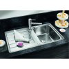 Nerezový drez Blanco CLASSIMO 45 S-IF nerez kartáčovaný  + Sinks čistiaca pasta