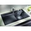 Granitový drez Blanco ZENAR 45 S F antracit s excentrom drez vľavo  + Sinks čistiaca pasta