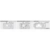 blum nalozeny 155 nulovy presah miska