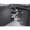 Carousel 270 style chrome ice white kitchen 0004