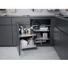 MagicCorner classic chrome ice white kitchen 0027