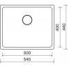 6429 6 kuchynsky nerezovy drez sinks block 540 v
