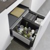 Odpadkový kôš Blanco SELECT II XL 60/3 1x30 L 2x8 L