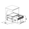 Odpadkový kôš Blanco SELECT II XL 60/3 1x30 L 2x8 L