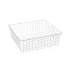 Kôš drôtený ROLLER 175 mm biela