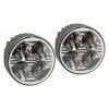 Světla denního svícení 4 HIGH POWER LED 12V/24V (kulatá 70 mm) 33551