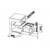 Odpadkový kôš Blanco FLEXON II XL 60/3 1x30 L 2x8 L