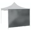 Bočnice pro párty stan 2x3m 210D šedá WATERPROOF 13344