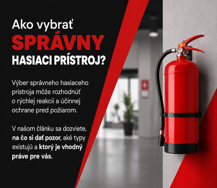 Ako vybrať správny hasiaci prístroj?