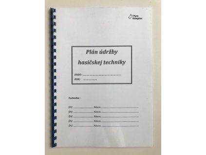 Plán údržby hasičskej techniky
