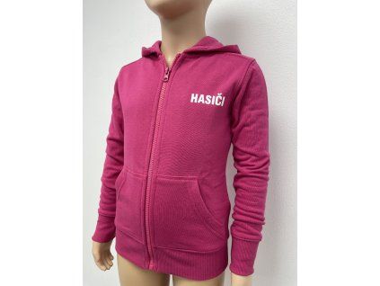 Detská mikina HASIČI na zips