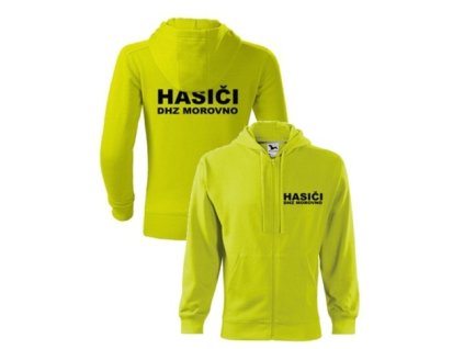 LIMET pánska mikina s kapucňou HASIČI