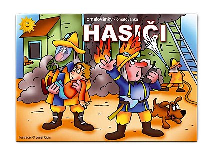 Omaľovánka HASIČI