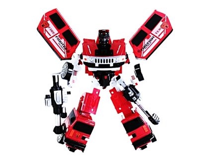 Hračka AUTO robot Hasiči