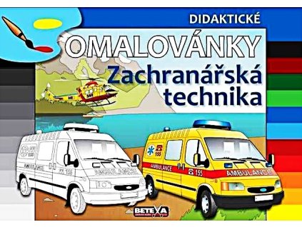 Omaľovánky Záchranárska technika