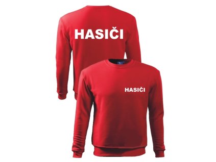 RED pánska mikina klasik HASIČI