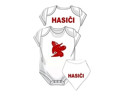 Dráčik detské body HASIČI