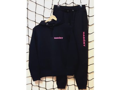 Sada mikina s kapucňou a tepláky HASIČKY dámske v.S