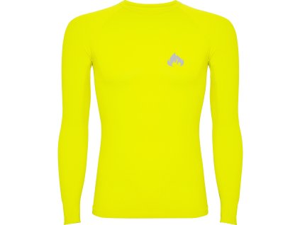 Termo športové tričko pánske Limet