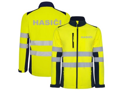 HASIČI softshellová bunda navy REFLEX