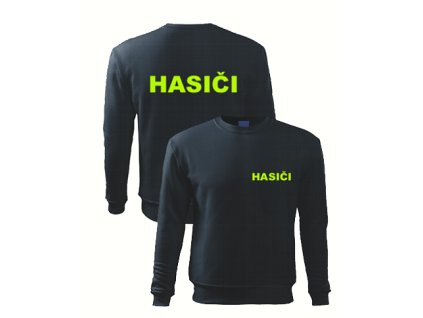 FLUO mikina klasik HASIČI pánska
