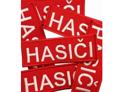 Textilná nášivka HASIČI